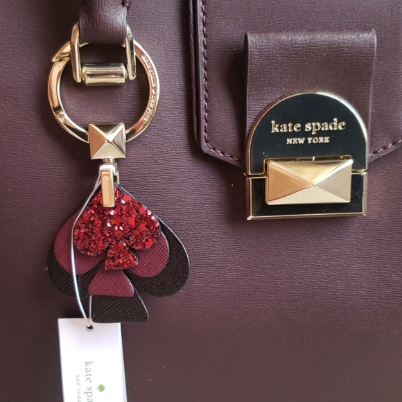 ♠️NWT♠️KATE SPADE STACKED KEYCHAIN - Picture 7 of 7